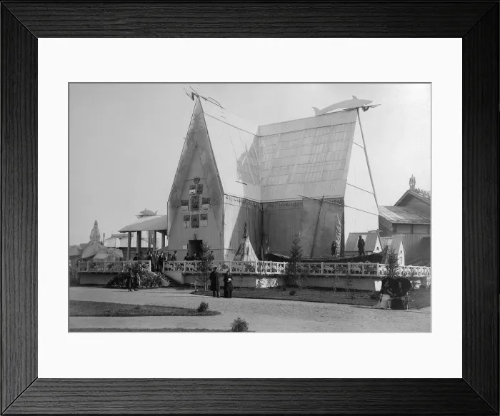 Framed Print : Northern Pavilion, the All-Russia Exhibition, Nizhny Novgorod, Russia, 1896. Artist: Maxim Dmitriev Framed Print : Northern Pavilion, the All-Russia Exhibition, Nizhny Novgorod, Russia, 1896. Artist: Maxim Dmitriev