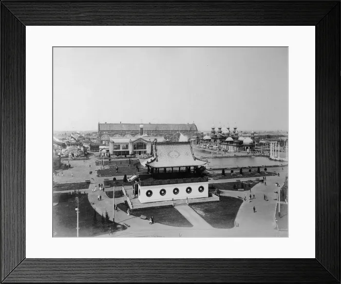 Framed Print : General view, the All-Russia Exhibition, Nizhny Novgorod, Russia, 1896. Artist: Maxim Dmitriev Framed Print : General view, the All-Russia Exhibition, Nizhny Novgorod, Russia, 1896. Artist: Maxim Dmitriev