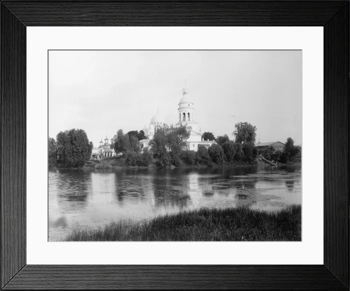 Framed Print : The Saviour Cathedral (the Old Fair Cathedral), Nizhny Novgorod, Russia, 1896. Artist: Maxim Dmitriev Framed Print : The Saviour Cathedral (the Old Fair Cathedral), Nizhny Novgorod, Russia, 1896. Artist: Maxim Dmitriev