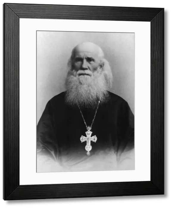 Framed Print : Archimandrite Tikhon (Rudnev), Russian Orthodox clergyman, 1901 Framed Print : Archimandrite Tikhon (Rudnev), Russian Orthodox clergyman, 1901