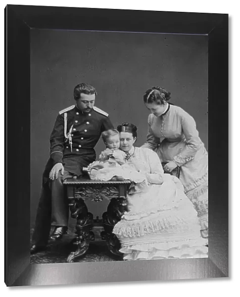 Count Sergei Sheremetev and Countess Ekaterina Sheremeteva and family, 1870s