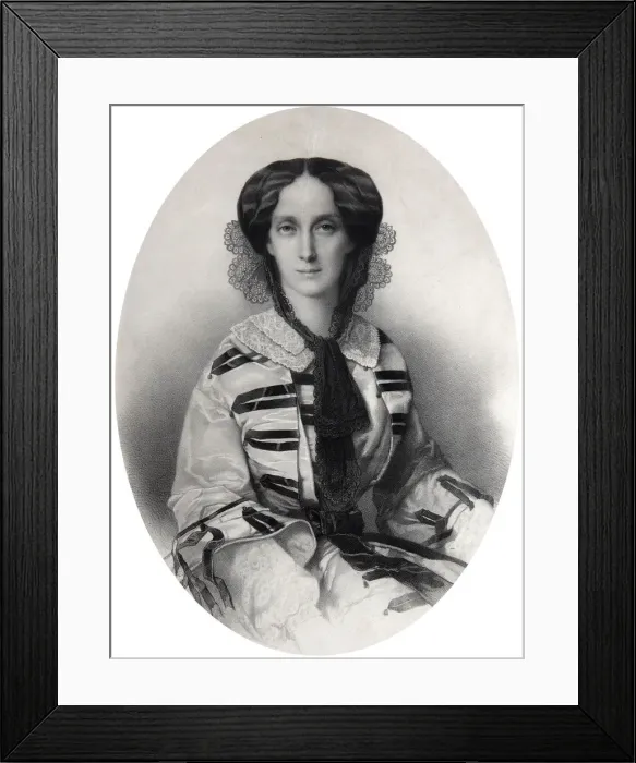 Framed Print : Tsarina Maria Alexandrovna of Russia, 1860. Artist: Andrei Deniere Framed Print : Tsarina Maria Alexandrovna of Russia, 1860. Artist: Andrei Deniere