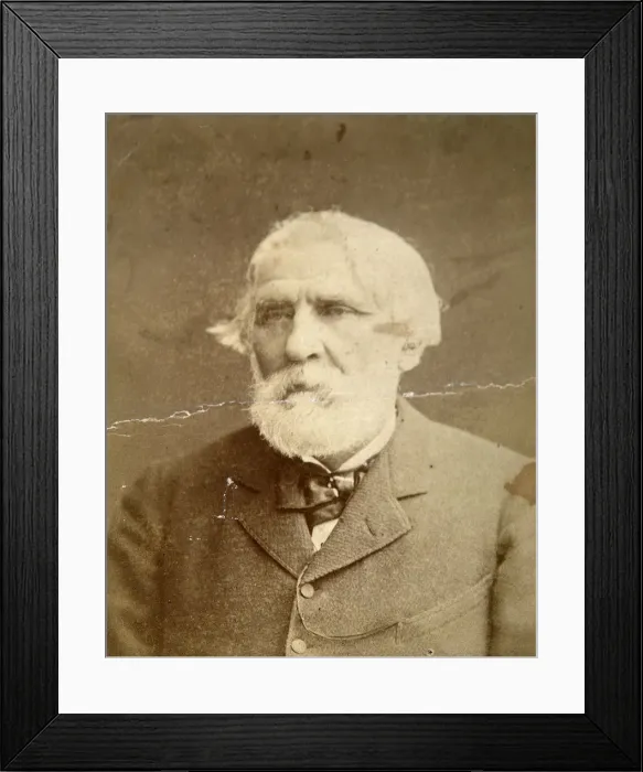 Framed Print : Ivan Turgenev, Russian author, 1870. Artist: Konstantin Schapiro Framed Print : Ivan Turgenev, Russian author, 1870. Artist: Konstantin Schapiro