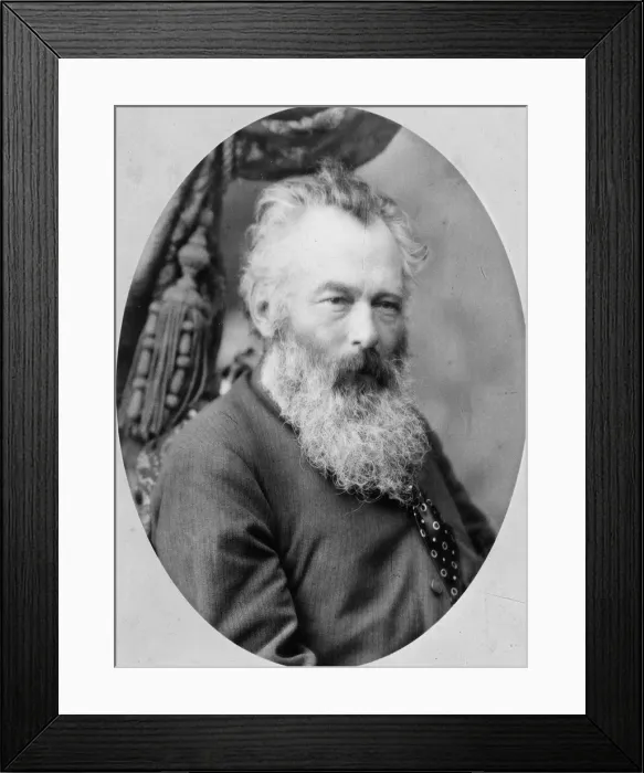 Framed Print : Ivan Shishkin, Russian artist, 1870. Artist: Andrei Osipovich Karelin Framed Print : Ivan Shishkin, Russian artist, 1870. Artist: Andrei Osipovich Karelin