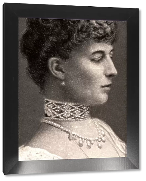 H. R. H Princess Bernard of Saxe-Meiningen, 1908. Artist: WD & HO Wills