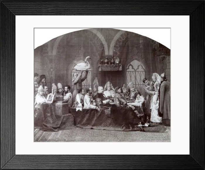 Framed Print : Boyars (nobleman s) wedding, Russia, c1883-c1884. Artist: Andrei Osipovich Karelin Framed Print : Boyars (nobleman s) wedding, Russia, c1883-c1884. Artist: Andrei Osipovich Karelin