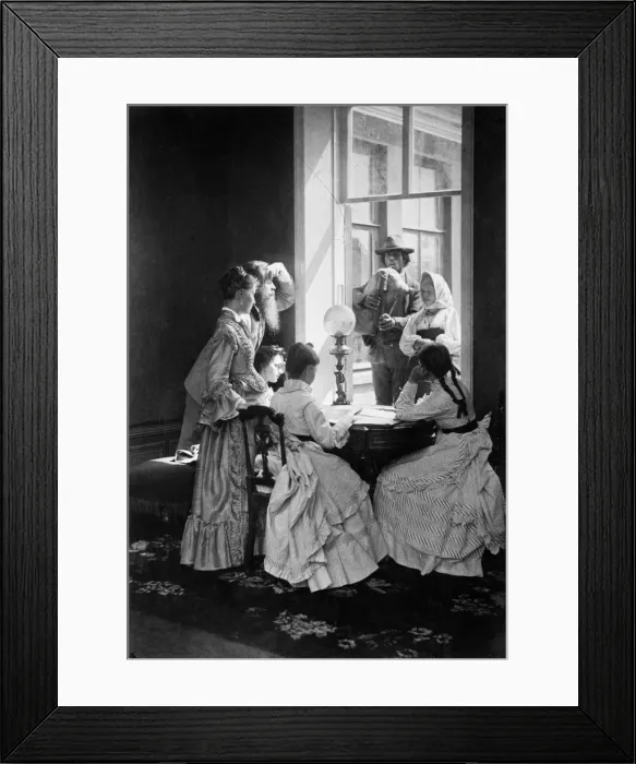 Framed Print : Russian Composition, c1870s-c1880s. Artist: Andrei Osipovich Karelin Framed Print : Russian Composition, c1870s-c1880s. Artist: Andrei Osipovich Karelin