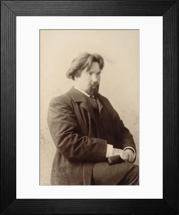 Framed Print : Vasily Surikov, Russian artist, 1896 Framed Print : Vasily Surikov, Russian artist, 1896