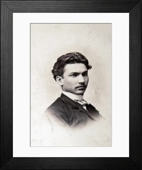 Framed Print : Fyodor Vasilyev, Russian artist, early 1870s Framed Print : Fyodor Vasilyev, Russian artist, early 1870s