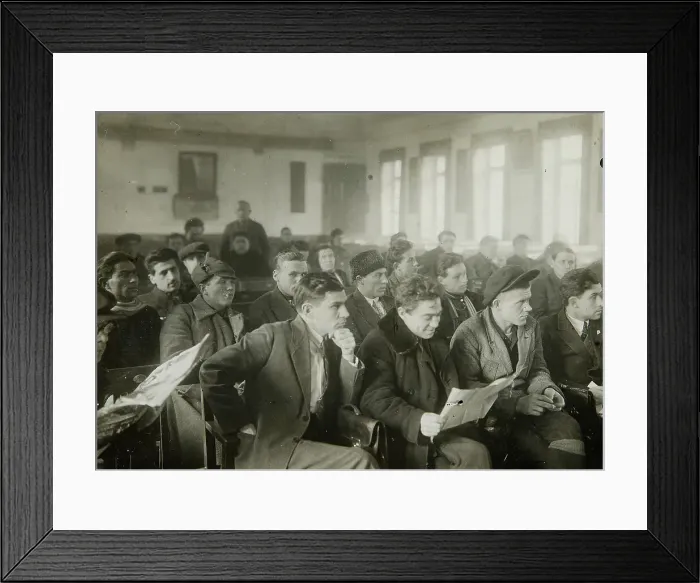 Framed Print : Political instruction, USSR, 1920s Framed Print : Political instruction, USSR, 1920s
