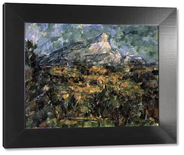 Landscape in Aix (Mont Sainte-Victoire), c1906. Artist: Paul Cezanne