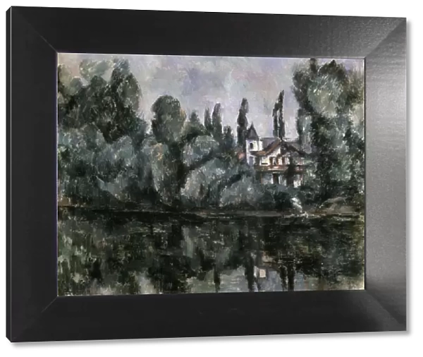 The Banks of the Marne (Villa on the Bank of a River), 1888. Artist: Paul Cezanne