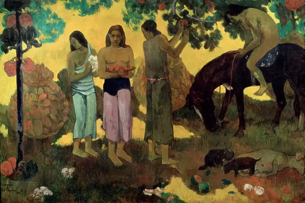 Rupe Rupe (Fruit Gathering), 1899. Artist: Paul Gauguin