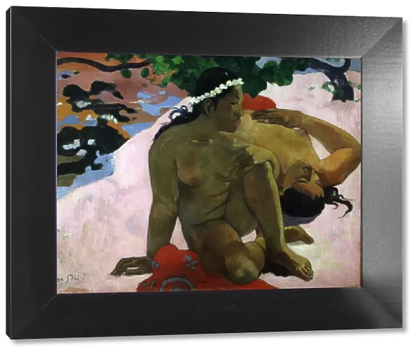 Aha oe feii? (Are You Jealous?), 1892. Artist: Paul Gauguin