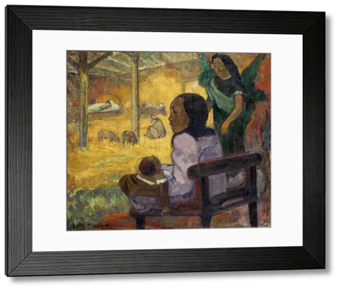 Framed Print : Be Be (Christmas), 1896. Artist: Paul Gauguin Framed Print : Be Be (Christmas), 1896. Artist: Paul Gauguin