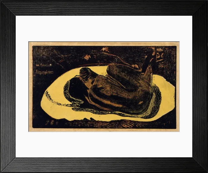Framed Print : Manao Tupapau (Spirit of the Dead Watching), 1893-1894. Artist: Paul Gauguin Framed Print : Manao Tupapau (Spirit of the Dead Watching), 1893-1894. Artist: Paul Gauguin