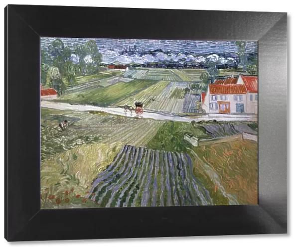 Landscape at Auvers after Rain, 1890. Artist: Vincent van Gogh