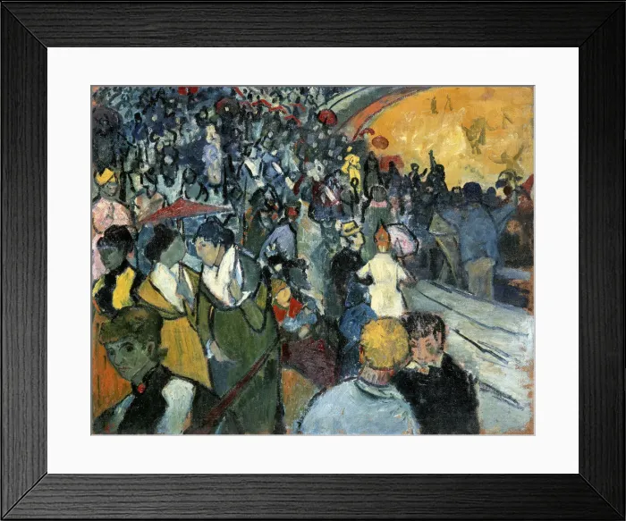 Framed Print : The Arena at Arles, 1888. Artist: Vincent van Gogh Framed Print : The Arena at Arles, 1888. Artist: Vincent van Gogh