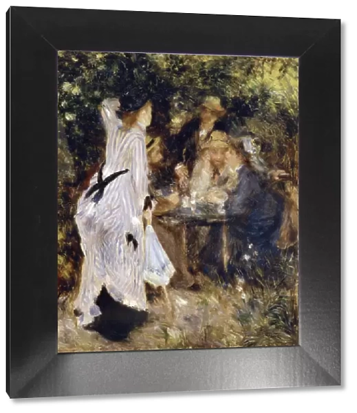 In the Garden (Au Jardin du Moulin de la Galette), 1876. Artist: Pierre-Auguste Renoir