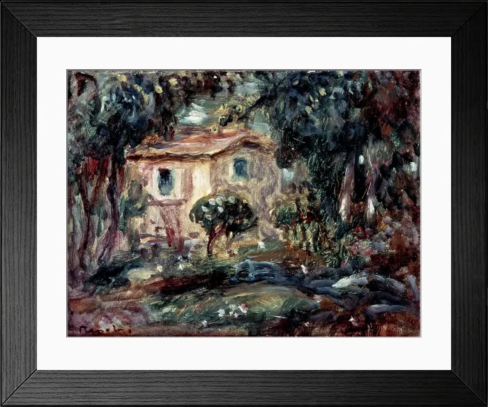 Framed Print : Landscape. Le Cannet, 1902. Artist: Pierre-Auguste Renoir Framed Print : Landscape. Le Cannet, 1902. Artist: Pierre-Auguste Renoir
