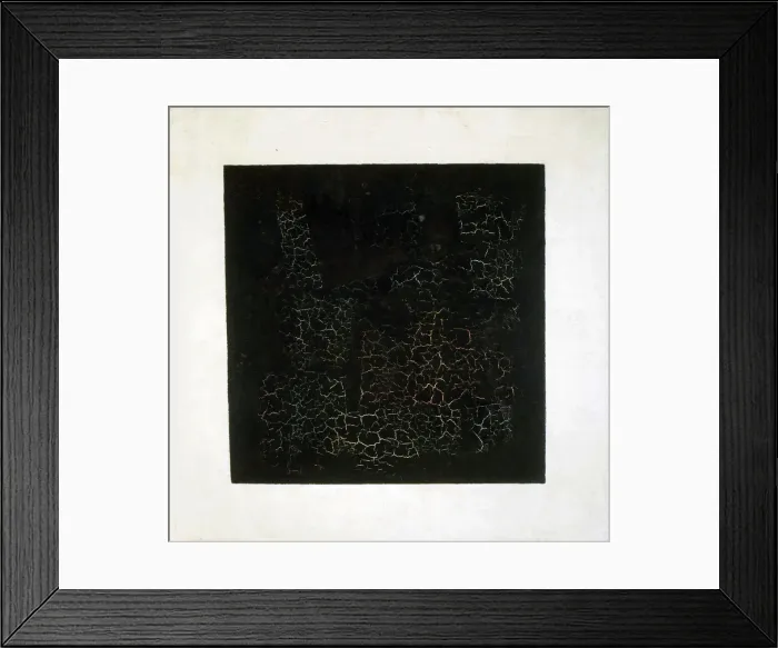 Framed Print : Black Square, early 1920s. Artist: Kazimir Malevich