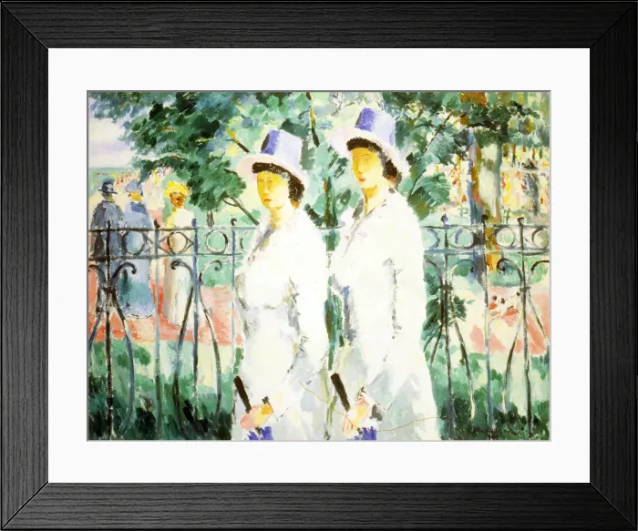 Framed Print : Sisters, 1910. Artist: Kazimir Malevich Framed Print : Sisters, 1910. Artist: Kazimir Malevich