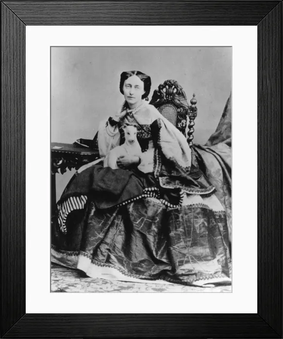 Framed Print : Olga Nikolaevna, Queen of Wurttemberg, c1860-c1867 Framed Print : Olga Nikolaevna, Queen of Wurttemberg, c1860-c1867