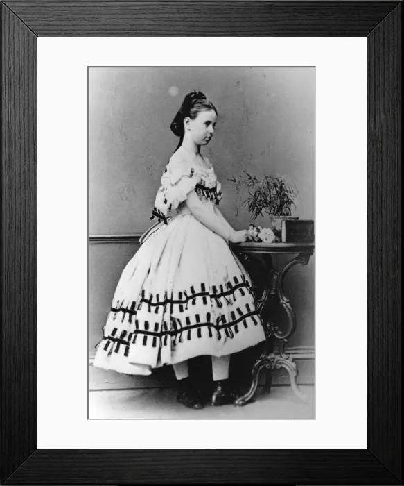 Framed Print : Grand Duchess Maria Alexandrovna of Russia, c1861-c1864 Framed Print : Grand Duchess Maria Alexandrovna of Russia, c1861-c1864