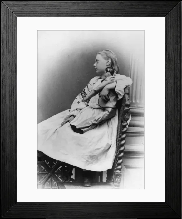 Framed Print : Grand Duchess Vera Constantinovna of Russia, c1861-c1865(?) Framed Print : Grand Duchess Vera Constantinovna of Russia, c1861-c1865(?)