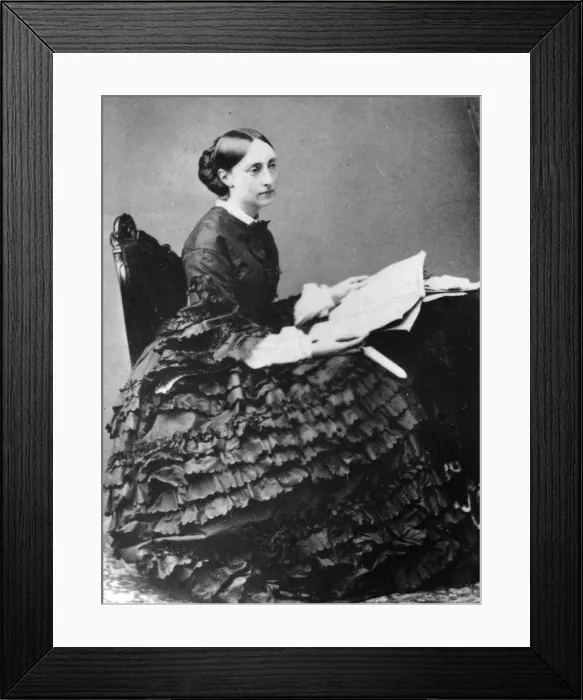 Framed Print : Olga Nikolaevna, Queen of Wurttemberg, c1860-c1867 Framed Print : Olga Nikolaevna, Queen of Wurttemberg, c1860-c1867