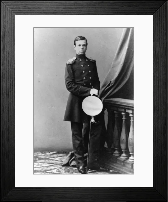 Framed Print : Grand Duke Alexander Alexandrovich of Russia, c1860-c1861 Framed Print : Grand Duke Alexander Alexandrovich of Russia, c1860-c1861