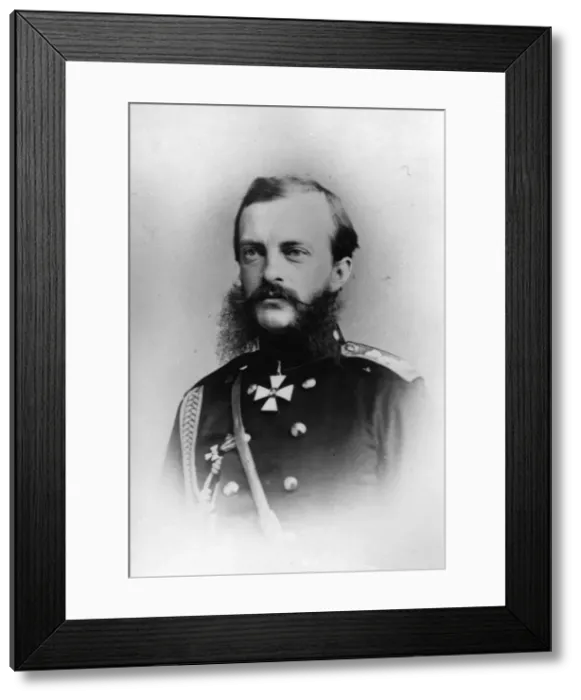 Framed Print : Grand Duke Michael Nikolaevich of Russia, c1860s(?). Artist: E Westly & Co Framed Print : Grand Duke Michael Nikolaevich of Russia, c1860s(?). Artist: E Westly & Co
