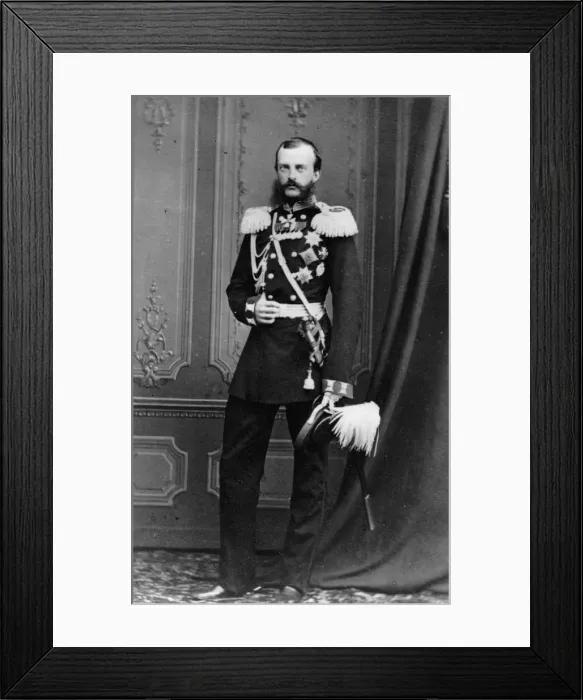 Framed Print : Grand Duke Michael Nikolaevich of Russia, c1860s(?). Artist: E Westly & Co Framed Print : Grand Duke Michael Nikolaevich of Russia, c1860s(?). Artist: E Westly & Co