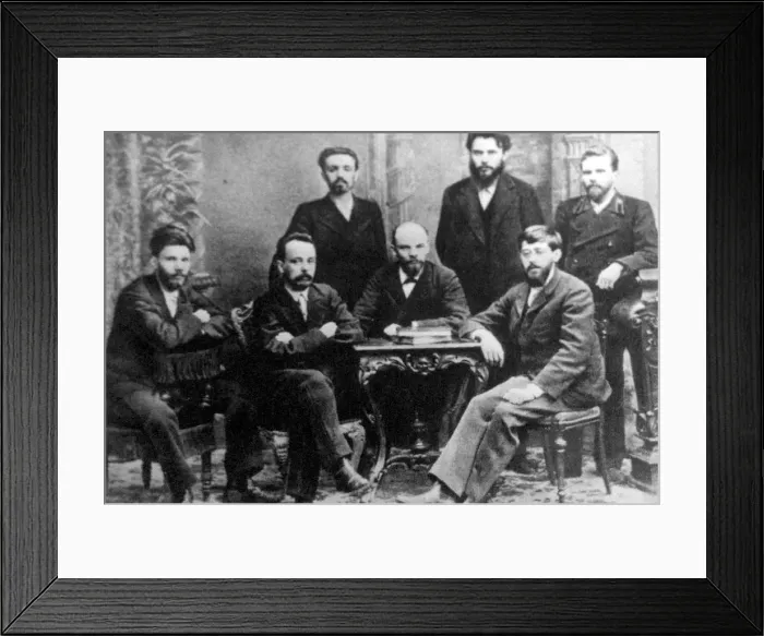 Framed Print : League of Struggle for the Emancipation of the Working Class, c1895 Framed Print : League of Struggle for the Emancipation of the Working Class, c1895