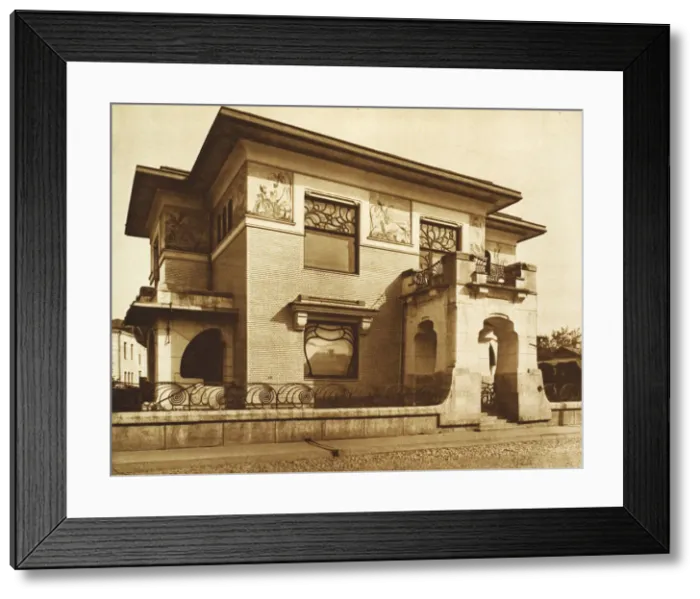 Framed Print : Ryabushinsky House, Malaya Nikitskaya Street, Moscow, Russia, 1902 Framed Print : Ryabushinsky House, Malaya Nikitskaya Street, Moscow, Russia, 1902