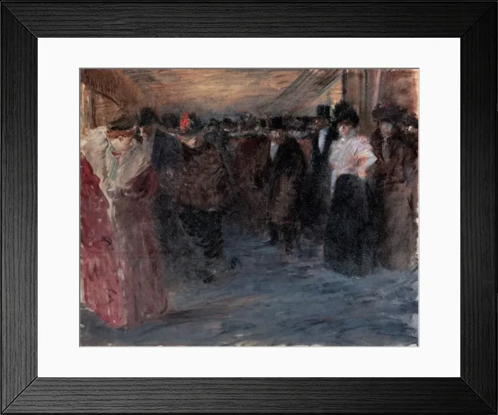 Framed Print : Music Hall, 1890s. Artist: Jean Louis Forain Framed Print : Music Hall, 1890s. Artist: Jean Louis Forain