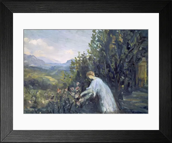 Framed Print : Lady in the Garden, 1909-1911. Artist: Pierre Laprade Framed Print : Lady in the Garden, 1909-1911. Artist: Pierre Laprade