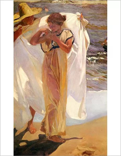 After the Bath, 1908. Artist: Joaquin Sorolla y Bastida