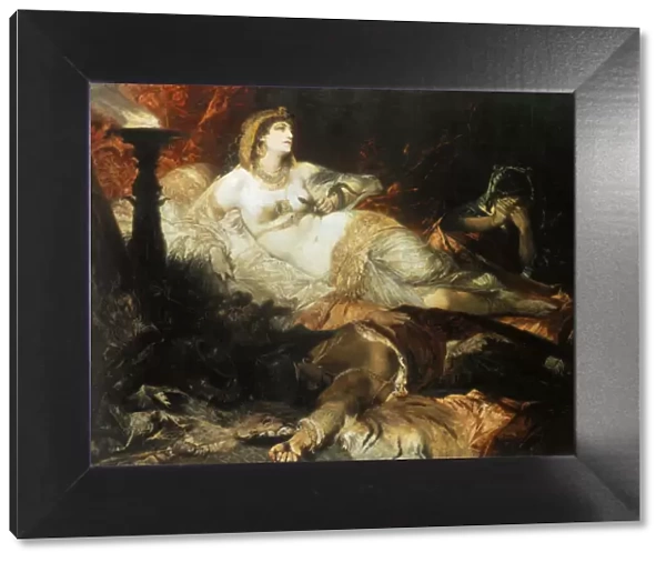 The Death of Cleopatra, 1875. Artist: Hans Makart