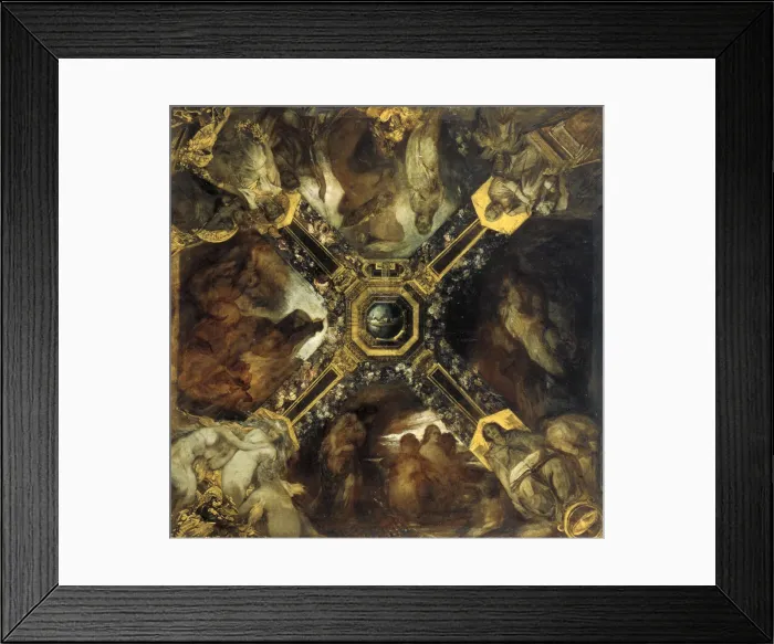 Framed Print : The Ring of the Nibelung, (study), 1871-1872. Artist: Hans Makart Framed Print : The Ring of the Nibelung, (study), 1871-1872. Artist: Hans Makart