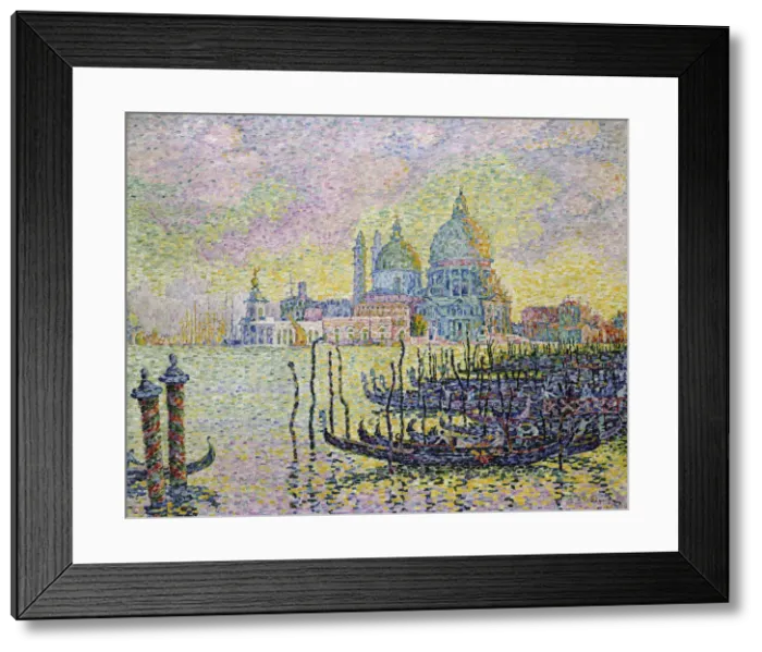 Framed Print : Grand Canal (Venice), 1905. Artist: Paul Signac Framed Print : Grand Canal (Venice), 1905. Artist: Paul Signac