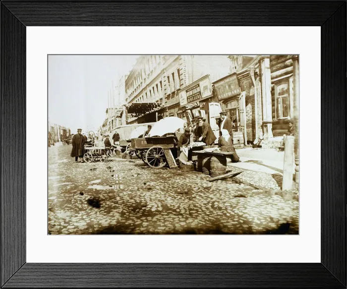 Framed Print : Tverskaya-Yamskaya Street, Moscow, Russia, 1911 Framed Print : Tverskaya-Yamskaya Street, Moscow, Russia, 1911
