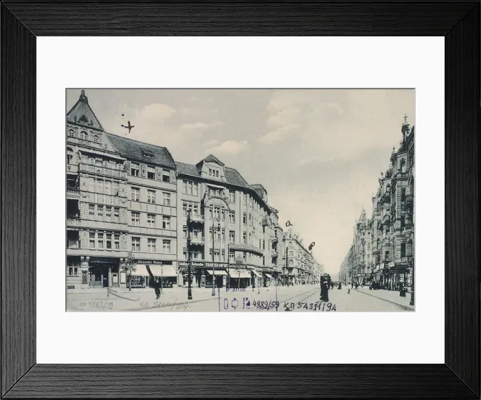 Framed Print : Motzstrasse, Berlin, Germany, 1910s Framed Print : Motzstrasse, Berlin, Germany, 1910s