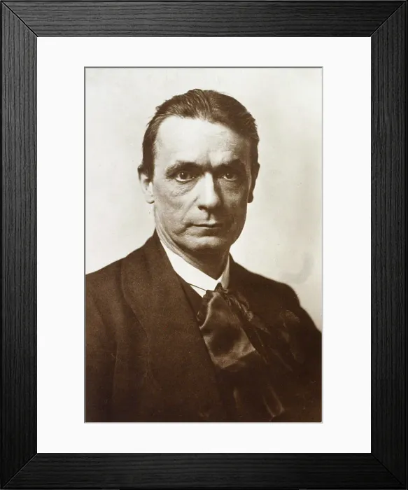 Framed Print : Rudolf Steiner, Austrian philosopher, social thinker and esotericist, 1916 Framed Print : Rudolf Steiner, Austrian philosopher, social thinker and esotericist, 1916