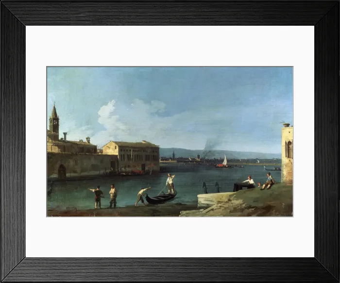 Framed Print : View of Venice, 18th century. Artist: Canaletto Framed Print : View of Venice, 18th century. Artist: Canaletto