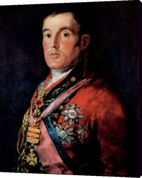 Portrait of Field Marshal Arthur Wellesley, 1st Duke of Wellington, c1814. Artist: Francisco Goya