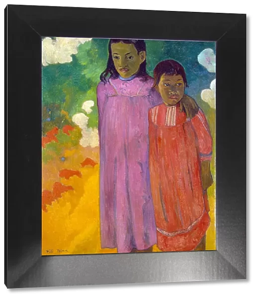 Piti Tiena, (Two Sisters), 1892. Artist: Paul Gauguin