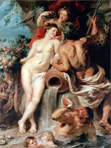 The Union of Earth and Water (Antwerp and the Scheldt), c1618. Artist: Peter Paul Rubens