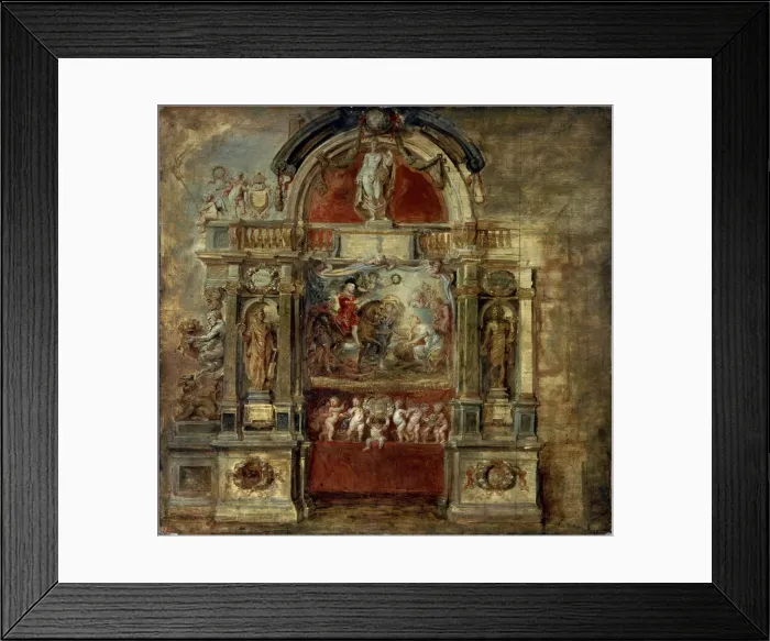 Framed Print : Arrival of Prince Ferdinand, 1634. Artist: Peter Paul Rubens Framed Print : Arrival of Prince Ferdinand, 1634. Artist: Peter Paul Rubens