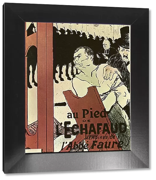 Au pied de l Echafaud, 1893. Artist: Henri de Toulouse-Lautrec